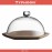 Блюдо Modern Kitchen с крышкой, 22 см, акация, TYPHOON