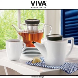 Заварочный чайник Infusion со съемным фильтром, 0.5 литра, прозрачный, VIVA Scandinavia