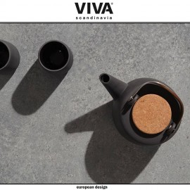 Набор стаканов Nicola для горячих и холодных напитков, 2 по 165 мл, темный, VIVA Scandinavia