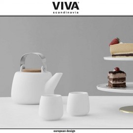 Набор стаканов Nicola для чая и эспрессо, 2 по 80 мл, белый, VIVA Scandinavia