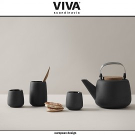 Набор стаканов Nicola для чая и эспрессо, 2 по 80 мл, темный, VIVA Scandinavia