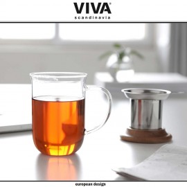 Заварочная термокружка Minima со съемным фильтром, 500 мл, прозрачный, VIVA Scandinavia