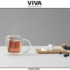 Термокружка Classic, 350 мл, прозрачное стекло, VIVA Scandinavia