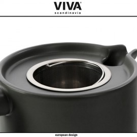 Заварочный чайник Isabella со съемным фильтром, 600 мл, темно-серый, VIVA Scandinavia