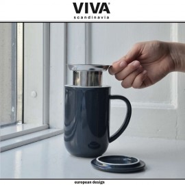 Заварочная кружка Minima со съемным фильтром, 500 мл, голубой, VIVA Scandinavia
