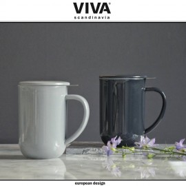 Заварочная кружка Minima со съемным фильтром, 500 мл, серый, VIVA Scandinavia