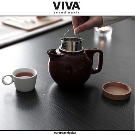 Заварочный чайник Jaimi со съемным фильтром, 750 мл, серый, VIVA Scandinavia
