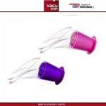 Комплект каплеуловителей, 2 шт, розовый - фиолетовый, Vacu Vin