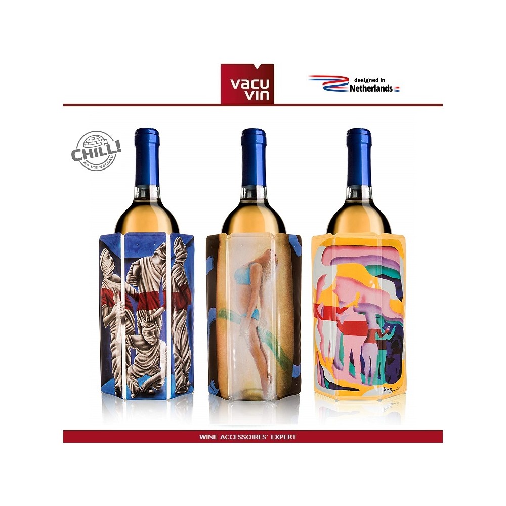 Комплект охладительных рубашек The Ramon Bruin Collection для вина, 3 шт, Vacu Vin