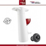 Аксессуары для вина: вакуумный насос белый, 1 вакуумная пробка, Vacu Vin