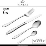 Набор столовых приборов Eden, 24 предмета на 6 персон, Viners