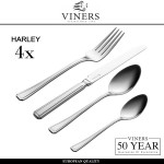 Набор столовых приборов Harley, 16 предметов на 4 персоны, Viners