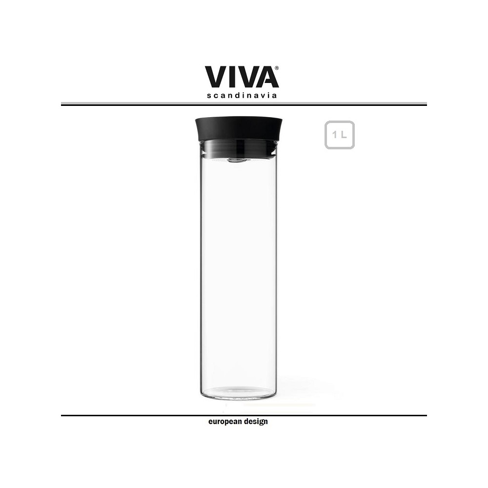 Графин Minima Drip Free для горячих и холодных напитков, 1 литр, VIVA Scandinavia