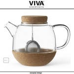 Заварочный чайник Cortica со съемным ситечком, 800 мл, VIVA Scandinavia
