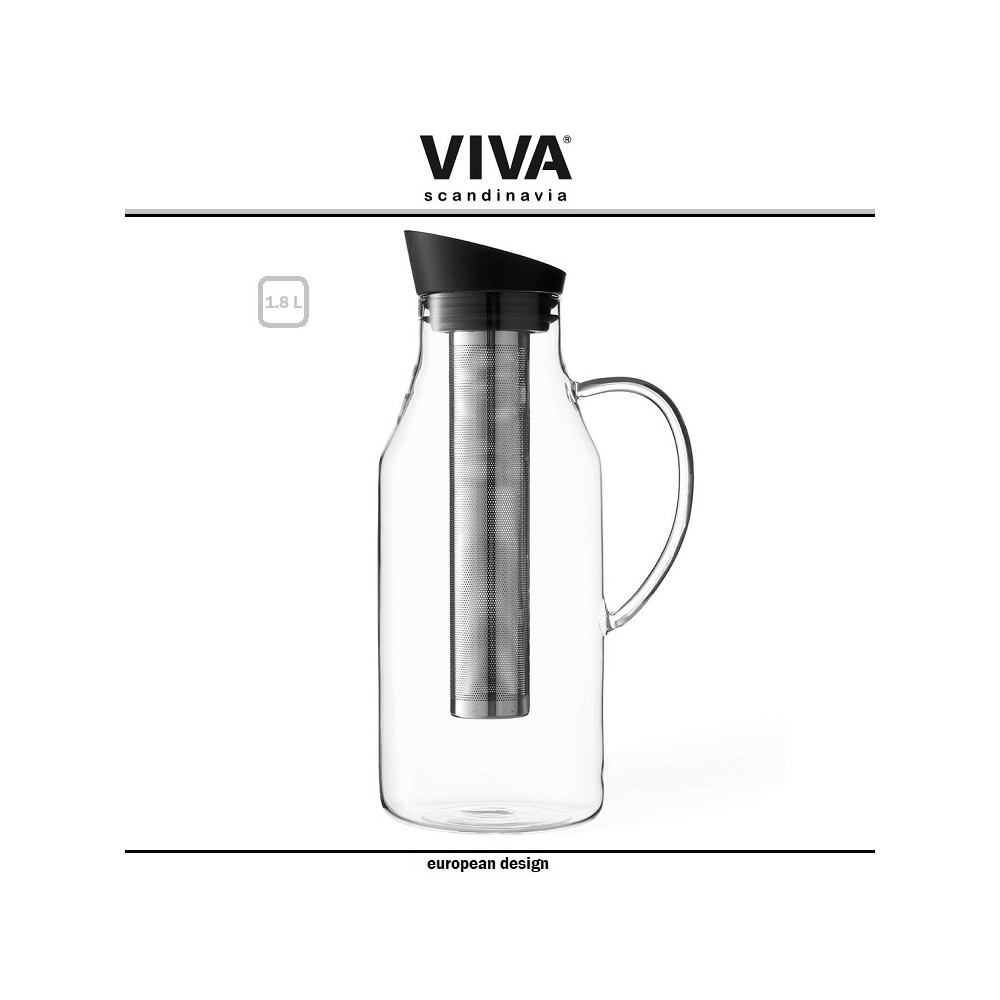 Графин Infusion со съемным фильтром для горячих и холодных напитков, 1.8 литра, VIVA Scandinavia