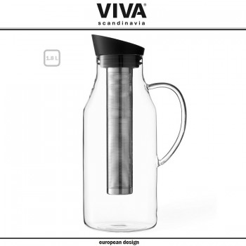 Графин Infusion со съемным фильтром для горячих и холодных напитков, 1.8 литра, VIVA Scandinavia