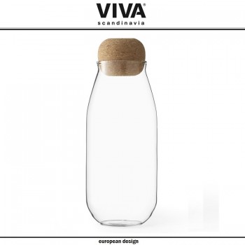 Банка Cortica, 650 мл, стекло, пробка, VIVA Scandinavia