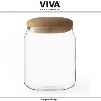 Банка Cortica, 800 мл, стекло, пробка, VIVA Scandinavia