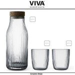Графин Christian и 2 стакана для воды и холодных напитков, VIVA Scandinavia