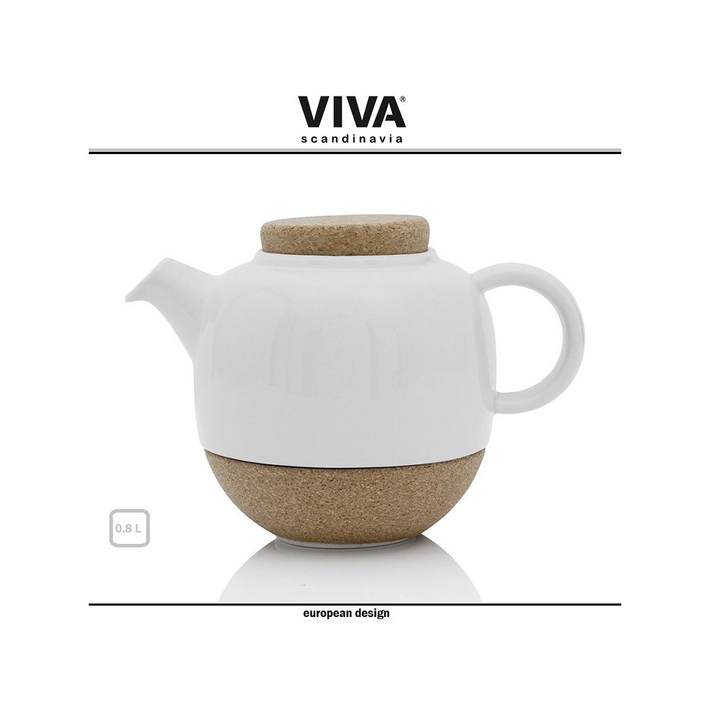 Заварочный чайник Lauren со съемным ситечком, 800 мл, VIVA Scandinavia