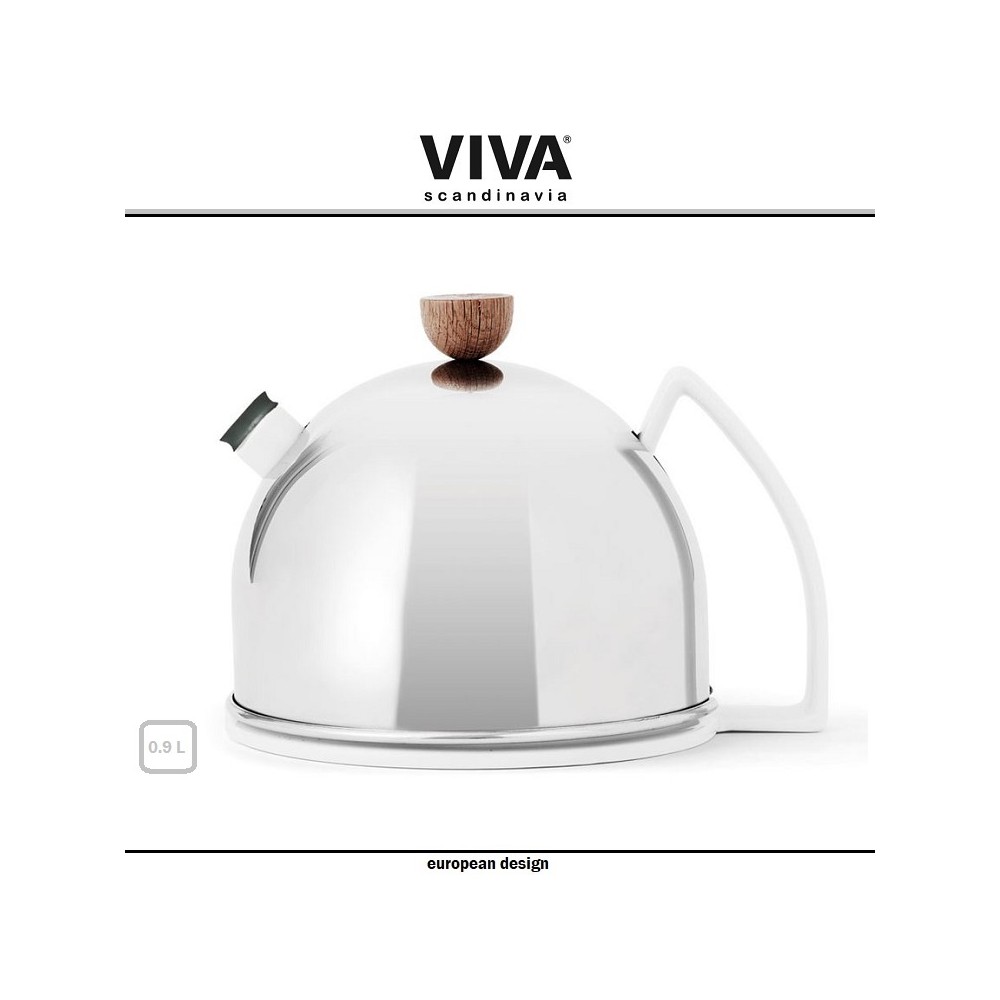 Заварочный чайник Thomas  с ситечком, 900 мл, сталь, VIVA Scandinavia