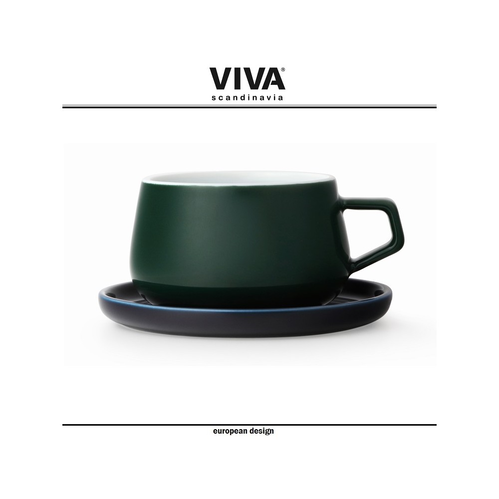 Пара Ella чайная, 300 мл, темно-зеленый, VIVA Scandinavia
