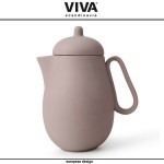 Заварочный чайник Nina со съемным фильтром, 1 литр, розовый, VIVA Scandinavia