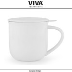 Заварочная кружка Minima EVA со съемным фильтром, 380 мл, белый, VIVA Scandinavia
