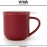 Заварочная кружка Minima EVA со съемным фильтром, 380 мл, бордовый, VIVA Scandinavia