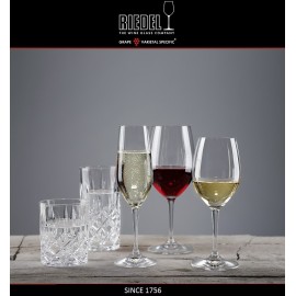 VIVANT Набор бокалов для белого вина, 4 шт, 340 мл, бессвинцовый хрусталь, Riedel, Австрия