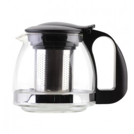 Заварочный чайник со стальным фильтром, 1,25 л, боросиликатное стекло, серия Aster, WALMER