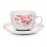 Пара чайная, 220 мл, серия Mirabella Pink, Walmer