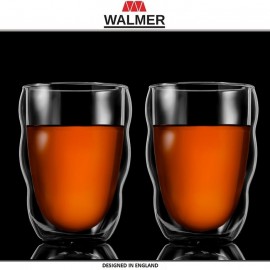 Набор бокалов PRINCE с двойными стенками для горячего и холодного, 2 шт по 350 мл, серия Hot-Cold, WALMER