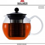 Заварочный чайник BARON со стальным фильтром, 1 л, WALMER