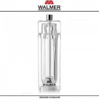 Мельница Crystal для перца, 15 см, акрил пищевой, WALMER