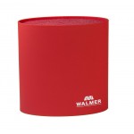 Подставка под ножи универсальная, малая, овальная, пластик Soft Touch, красный, WALMER