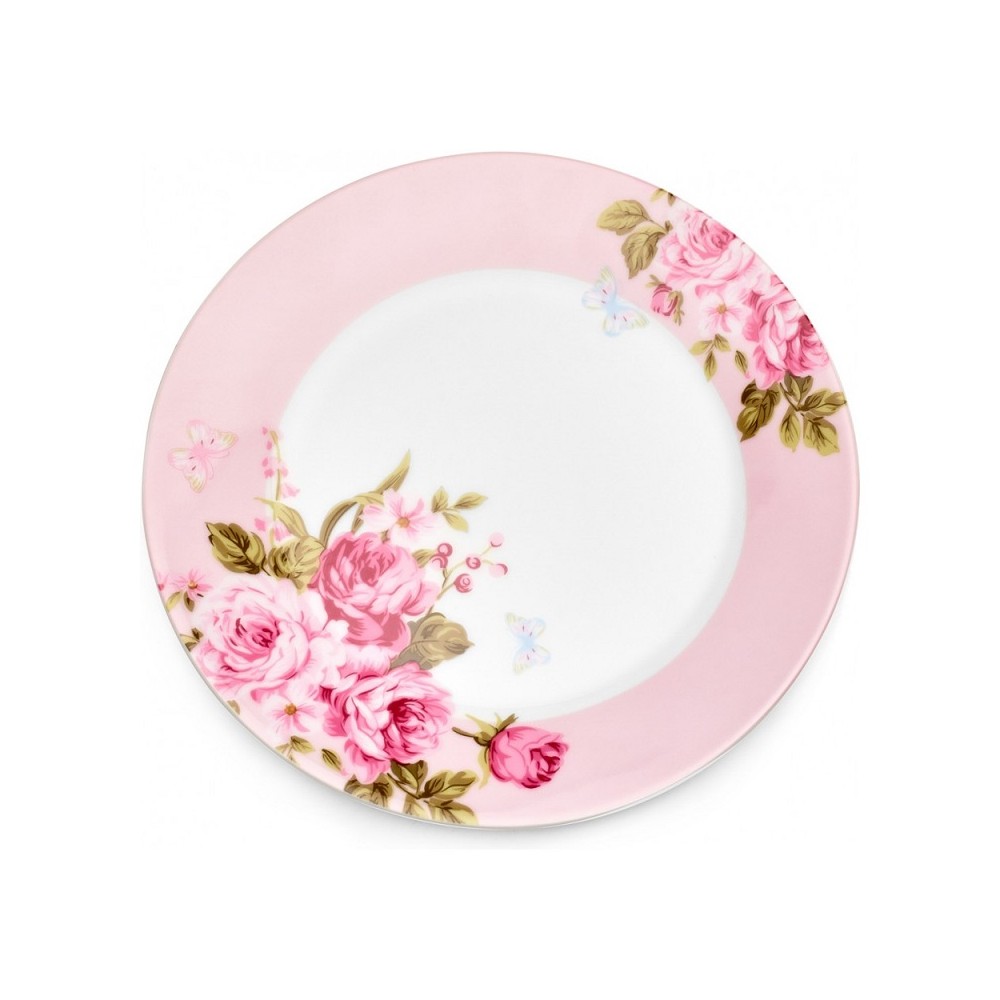 Тарелка десертная, D 19 см, серия Mirabella Pink, Walmer