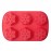 Силиконовая форма Snowflakes (снежинки), 6 ячеек, серия Silicone Joy, WALMER