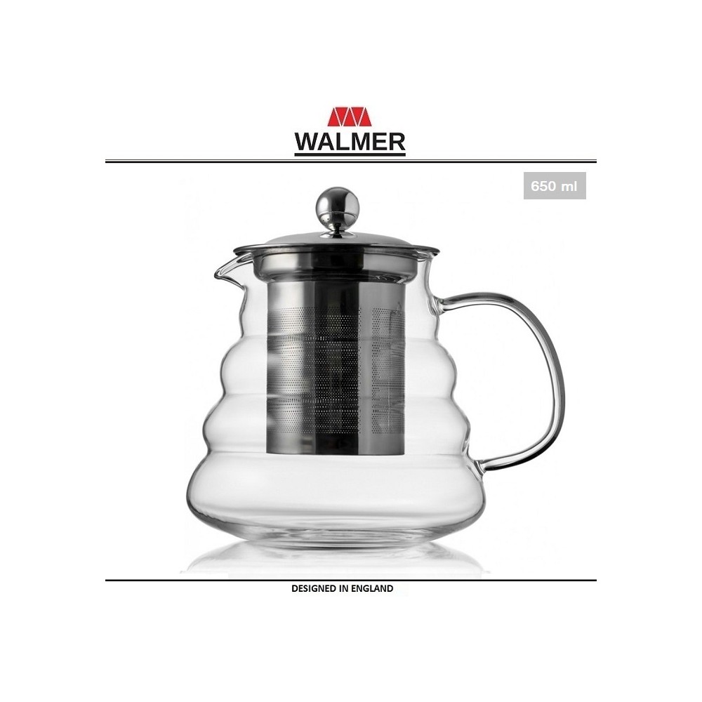 Заварочный чайник SERENA с фильтром, 650 мл, WALMER
