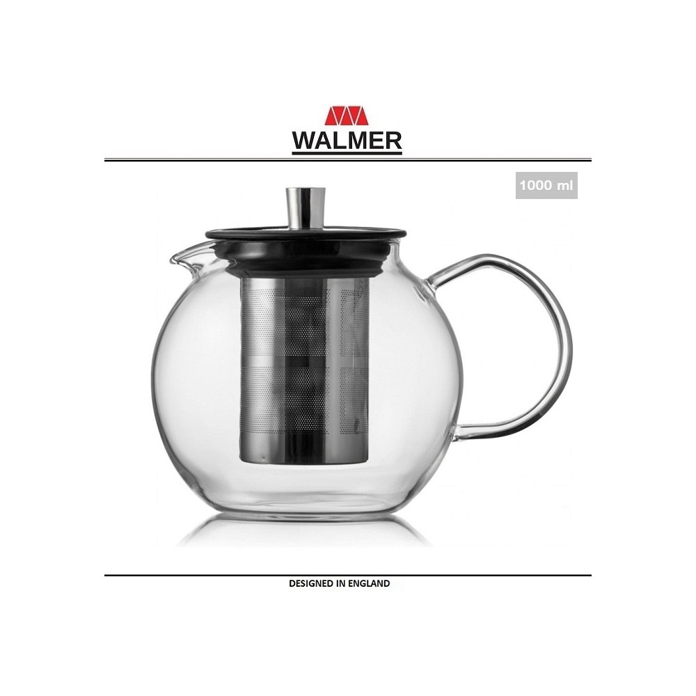 Заварочный чайник Wonder с фильтром, 1000 мл, WALMER