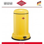 Бак для мусора BASEBOY с внутренним съемным ведром, 15 литров, цвет желтый, сталь, Wesco