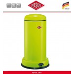 Бак для мусора BASEBOY с внутренним съемным ведром, 20 литров, цвет зеленый, сталь, Wesco