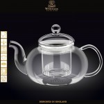 Заварочный чайник Thermo Glass с фильтром, V 1550 мл, термостойкое стекло, Wilmax, Англия