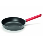 Сковорода глубокая индукционная Just Cook, D 24 см, литой алюминий, антипригарное покрытие, красный, WOLL