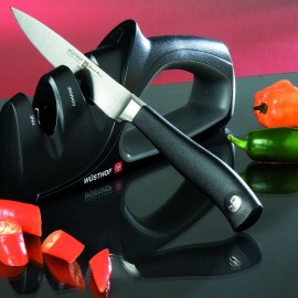 Точилка для ножей, двухуровневая, серия Knife sharpeners, WUESTHOF