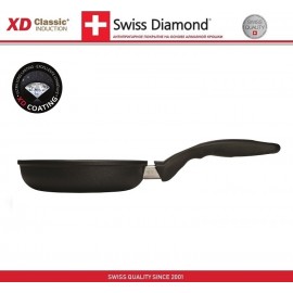 Антипригарная сковорода Induction XD 6418Ti, D 18 см, алмазное покрытие XD Classic, Swiss Diamond