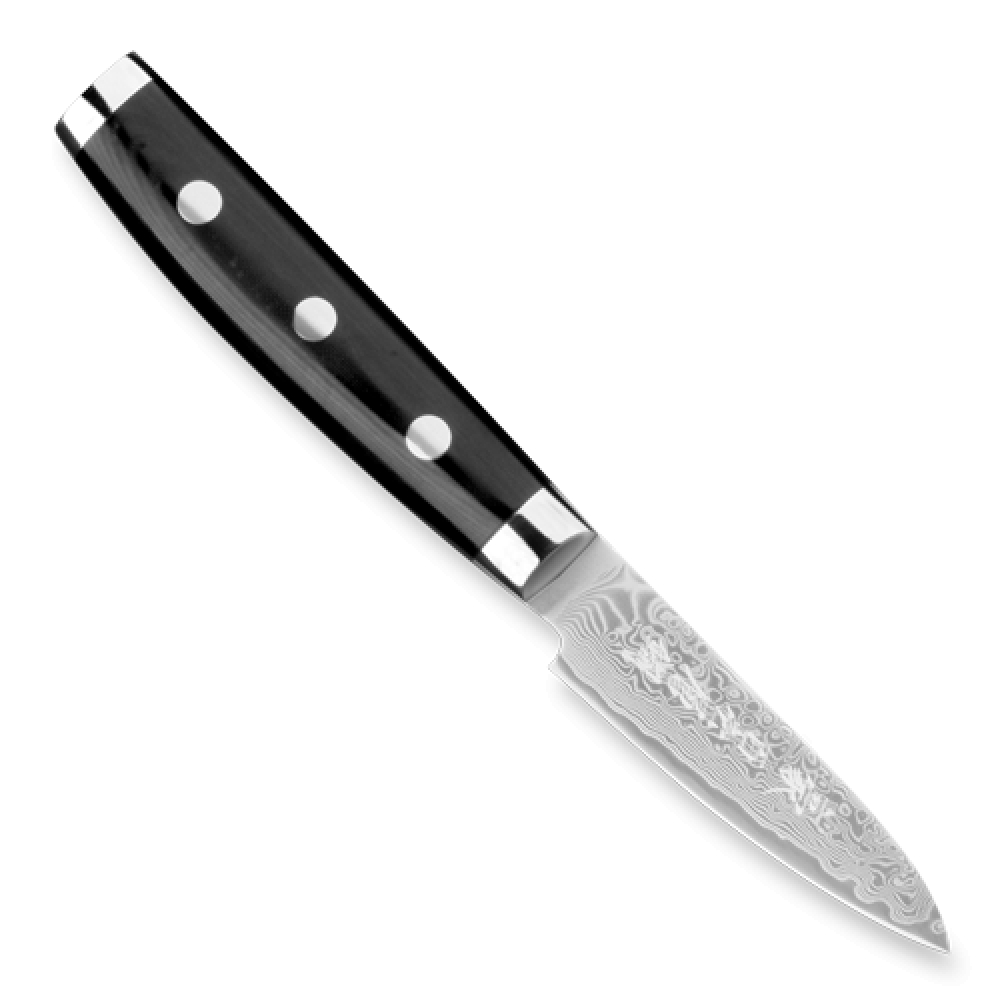 Нож для чистки овощей 8 см, дамасская сталь, серия Gou, YAXELL