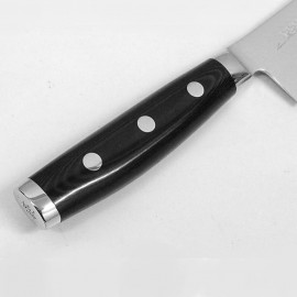 Нож для хлеба 23 см, дамасская сталь, серия Gou, YAXELL