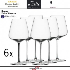 Бокалы Zalto Bordeaux для красных вин, ручная выдувка, 6 шт по 765 мл, Zalto 