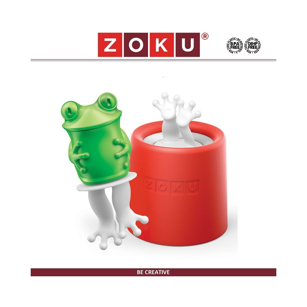 Форма для домашнего мороженого Frog (лягушонок), Character Pops, ZOKU